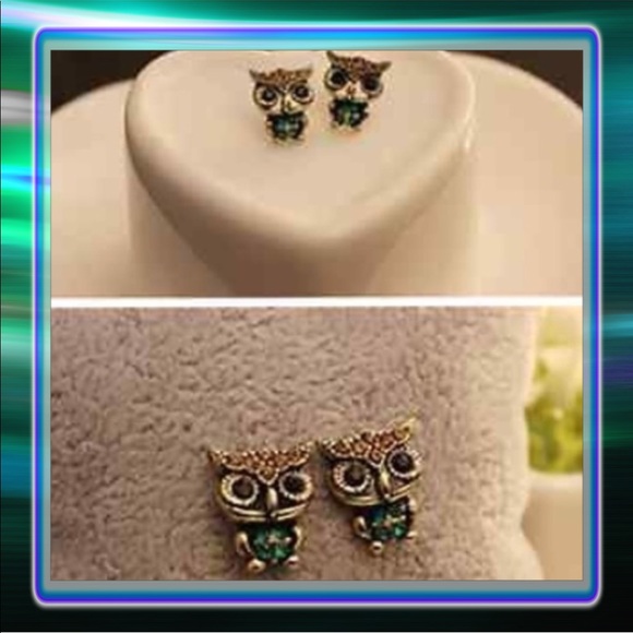 Jewelry - Tiny Little Owl Earrings